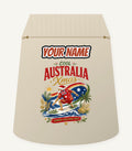 Cool Australia Surfing Santa Personalised Santa Sack