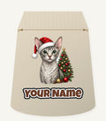 Cornish Rex Christmas Personalised Santa Sack