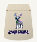 Cyber Reindeer Personalised Santa Sack