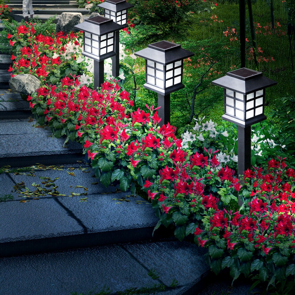 solar garden stake lights