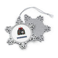 Dad's Tools And Sports Bauble Personalised Pewter Christmas Ornament