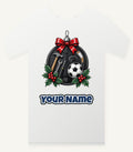 Dad's Tools And Sports Bauble Personalised Christmas T-Shirt and Hoodie