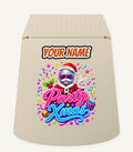 Disco Ball Party Santa Personalised Santa Sack