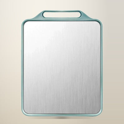 Double-Sided Stainless Steel and Wheat Fibre Cutting Board, 39 x 30 cm