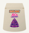 Eighties Boombox Christmas Tree Personalised Santa Sack