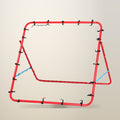 Everfit Red Rebound Net for Baseball and Soccer, on a plain cream background