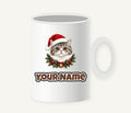 Exotic Shorthair Christmas Personalised Christmas Mug