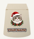 Exotic Shorthair Christmas Personalised Santa Sack