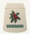 Frosted Holly and Berries Personalised Santa Sack