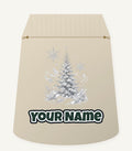 Frosted Snow Christmas Tree Personalised Santa Sack