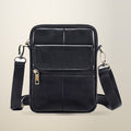 JR Joyreap Leather Crossbody Bag, Fits 7.9 in iPad, on a plain cream background
