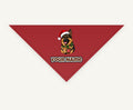 German Shepherd Christmas Personalised Christmas Pet Bandana, Cat or Dog