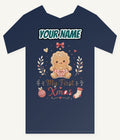 Gingerbread Baby First Xmas Personalised Kids and Baby Christmas Tee