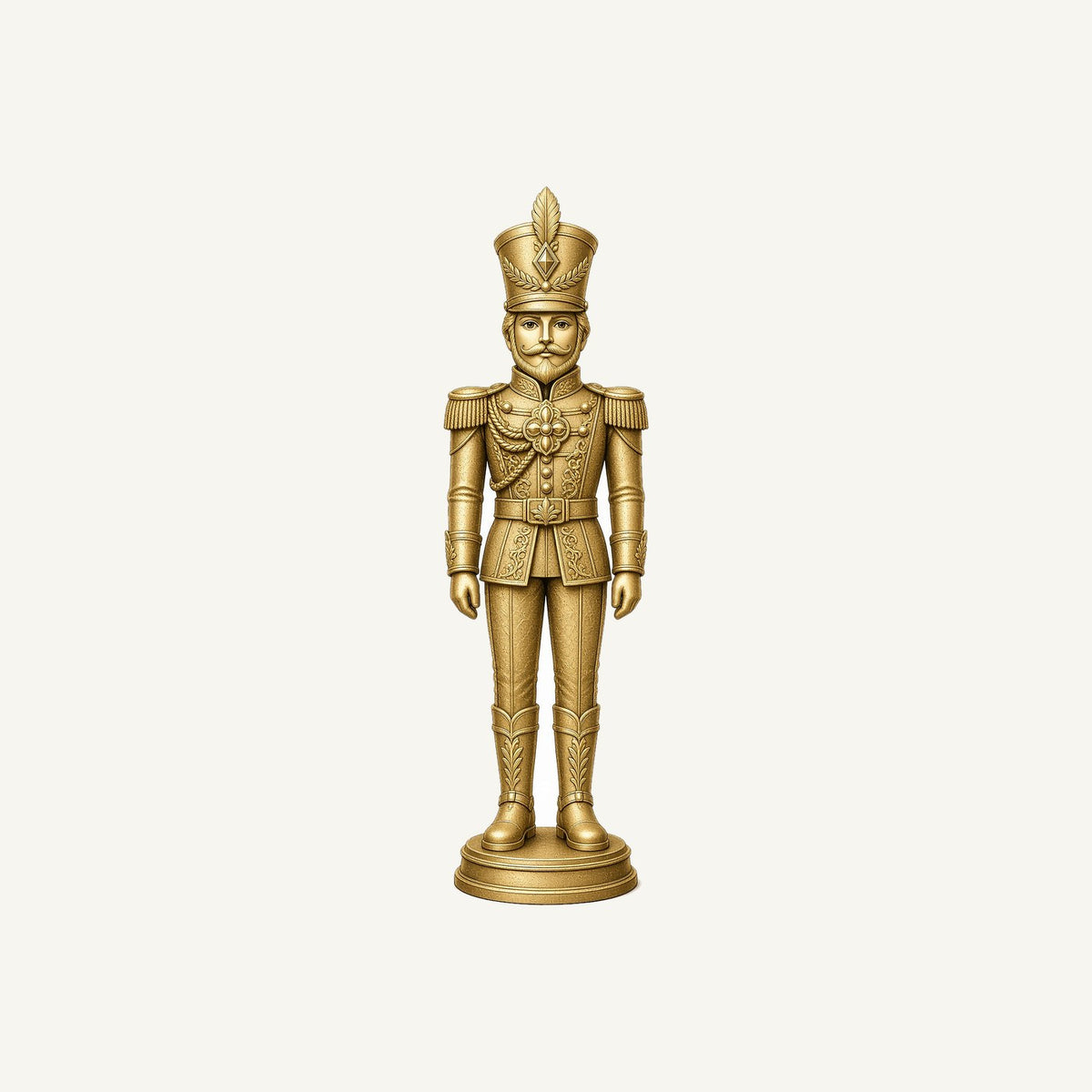 Gold Nutcracker Soldier Personalised Christmas T-Shirt and Hoodie