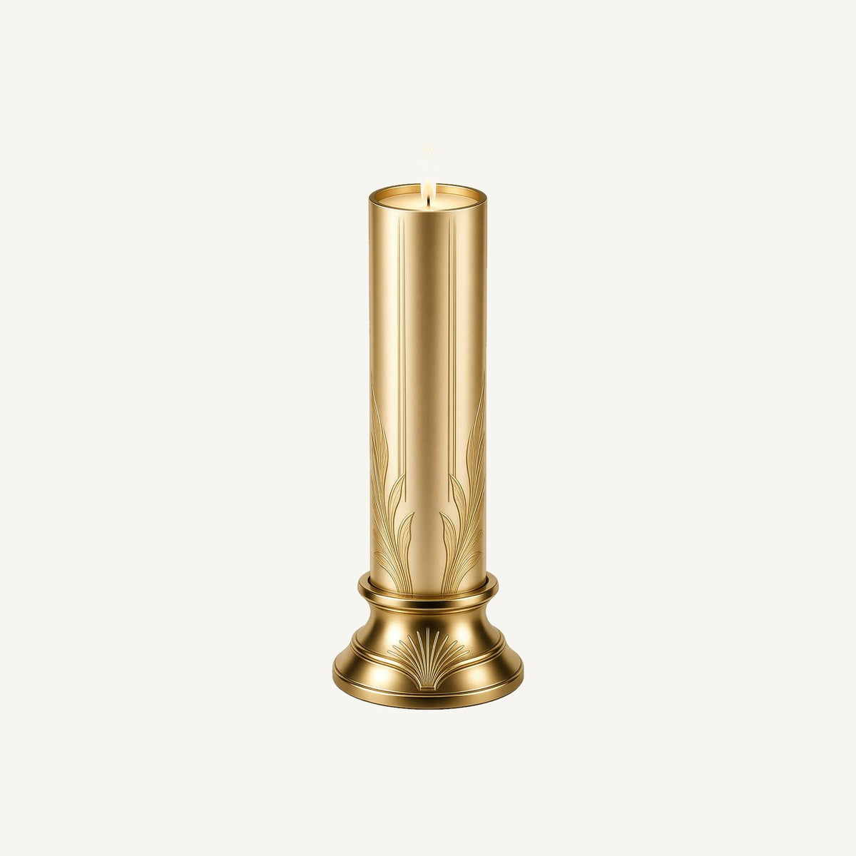 Gold Pillar Candle Personalised Christmas T-Shirt and Hoodie