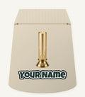 Gold Pillar Candle Personalised Santa Sack