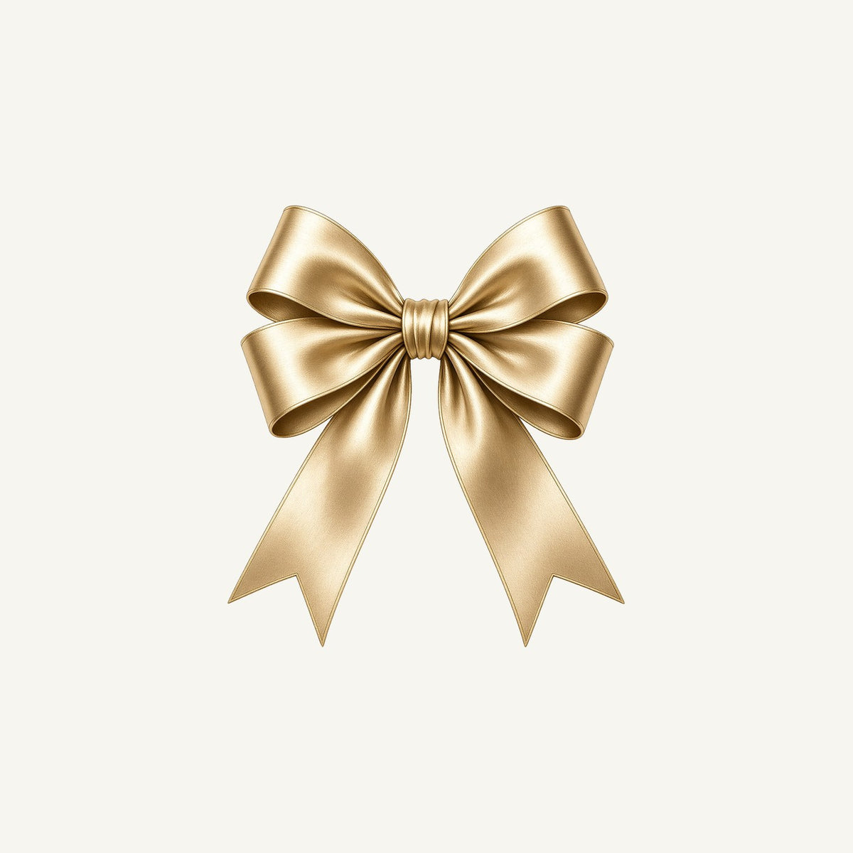 Gold Satin Ribbon Bow Personalised Christmas Mug