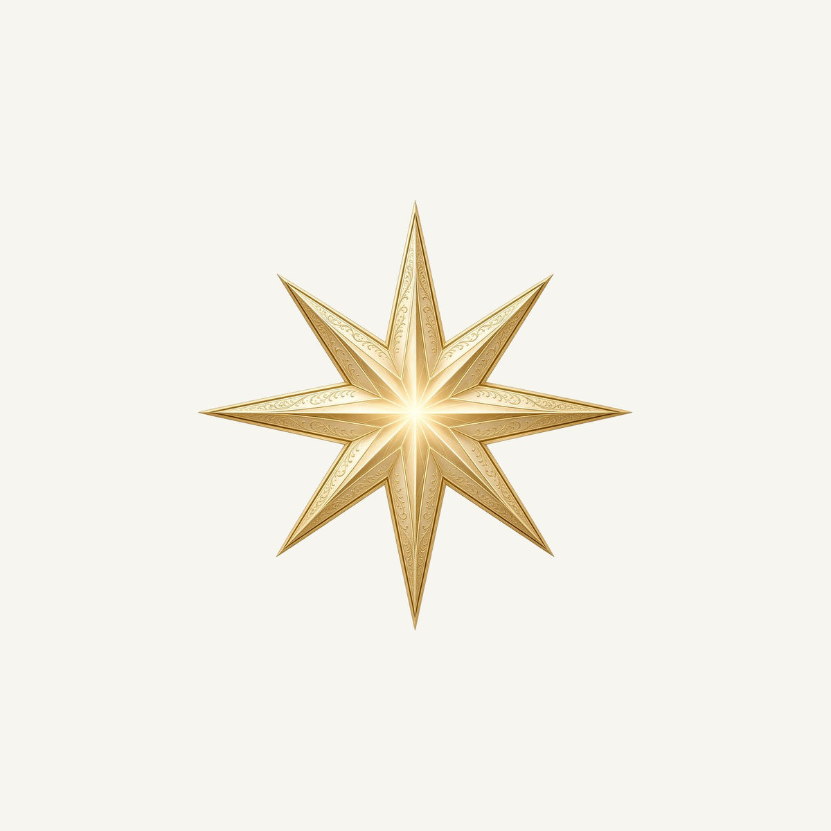 Gold Starburst Star Personalised Christmas Mug