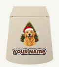 Golden Retriever by the Tree Personalised Santa Sack