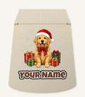 Golden Retriever Christmas Personalised Santa Sack