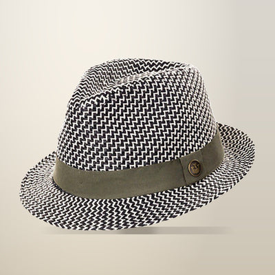 Goorin Brothers Buck Straw Trilby Fedora, Black