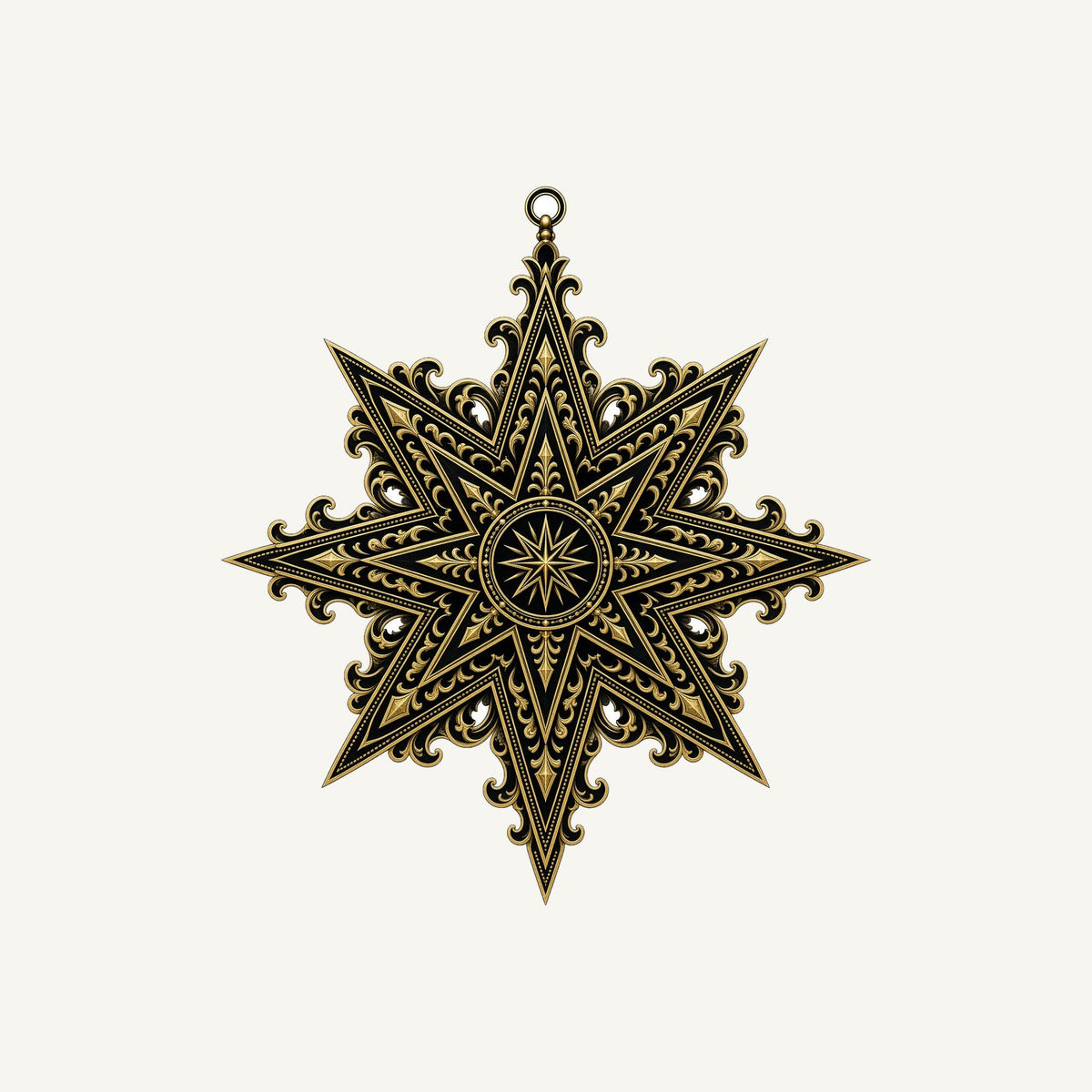 Gothic Gold Star Personalised Kids Tee and Baby Bodysuit