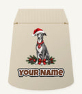 Greyhound Christmas Personalised Santa Sack