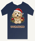 Groodle Christmas Personalised Kids Tee and Baby Bodysuit
