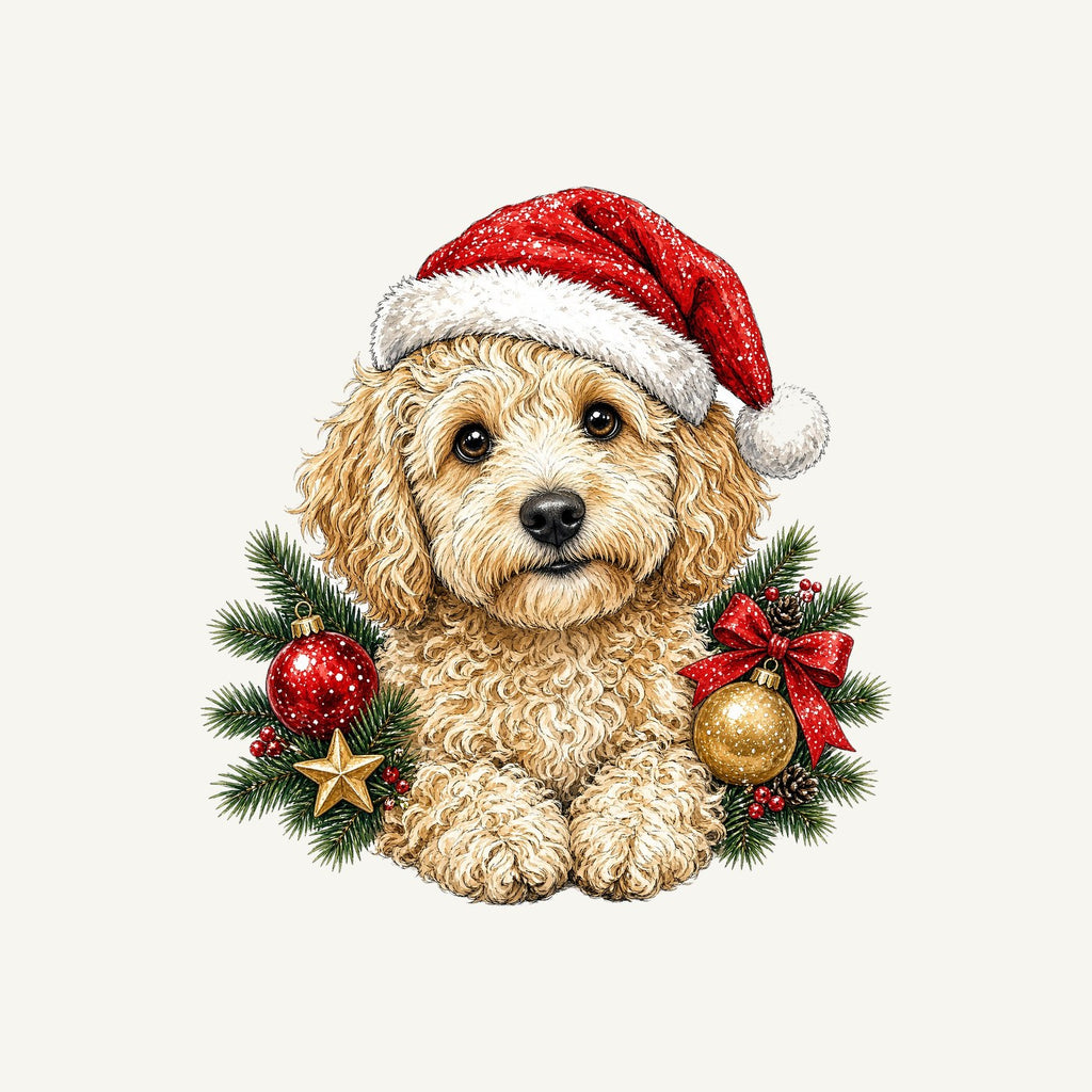 Groodle Christmas Personalised Kids Tee and Baby Bodysuit
