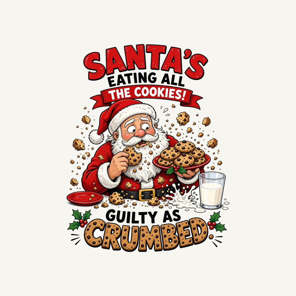Guilty as Crumbed Personalised Santa Sack
