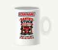 Ho Ho Oops Personalised Christmas Mug