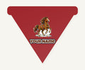 Horse Tangled in Lights Personalised Christmas Dog Bandana