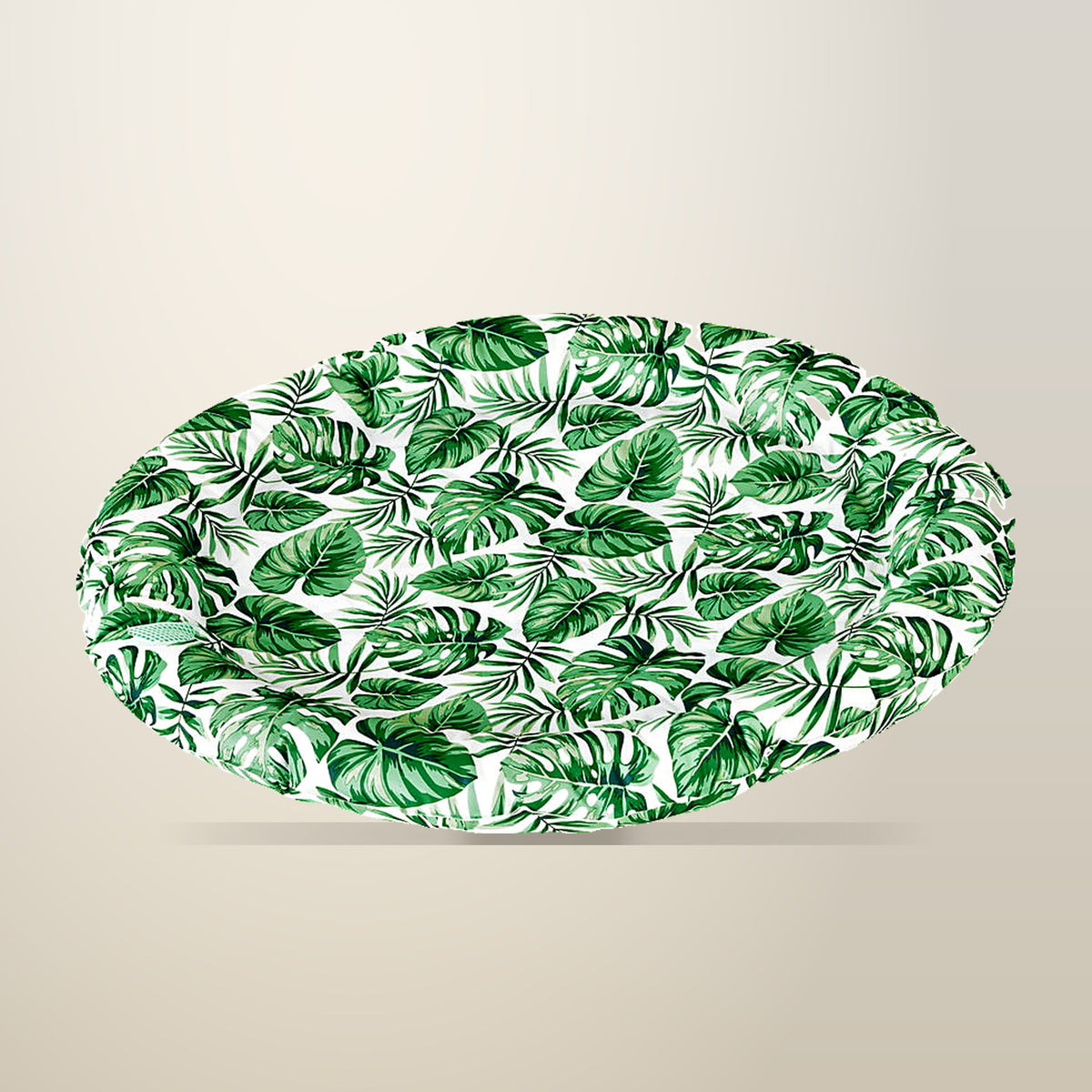 i.Pet Cooling Mat, Green, 75 cm, on a plain cream background
