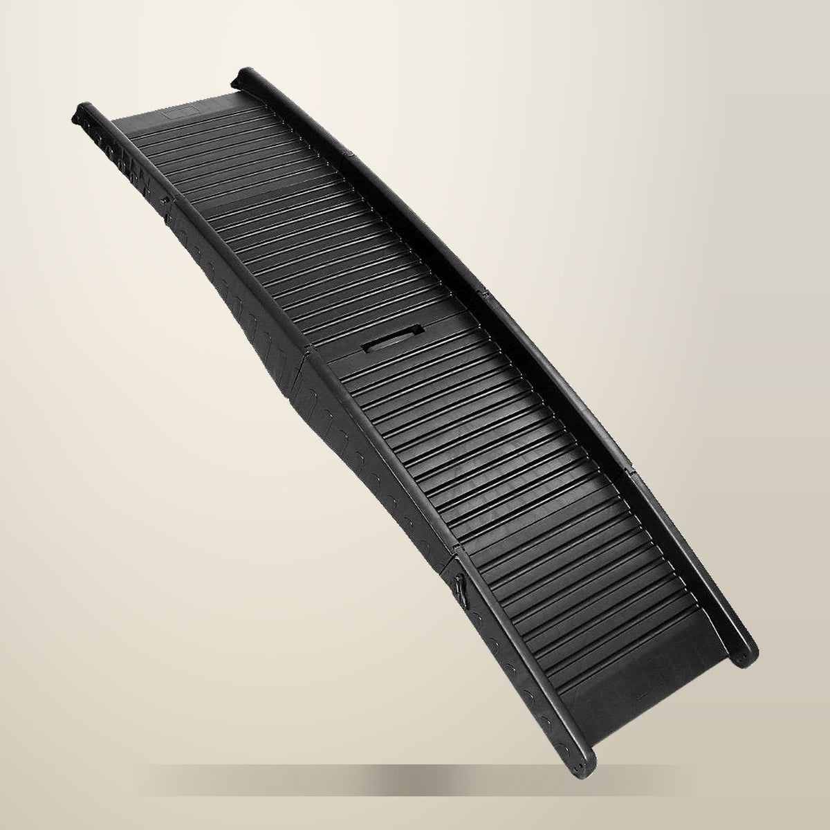 i.Pet Dog Ramp, Car SUV, Black, Plastic, on a plain cream background