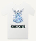 Ice Angel In Snow Gown Personalised Christmas T-Shirt and Hoodie