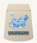 Ice Crystal Winter Sleigh Personalised Santa Sack