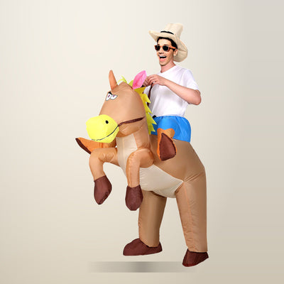 Inflatable Cowboy Costume, Adult, Blow Up