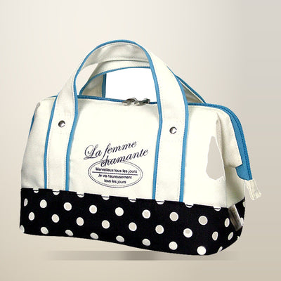 Insulated Lunch Cooler Case, 22 x 11.5 x 16 cm