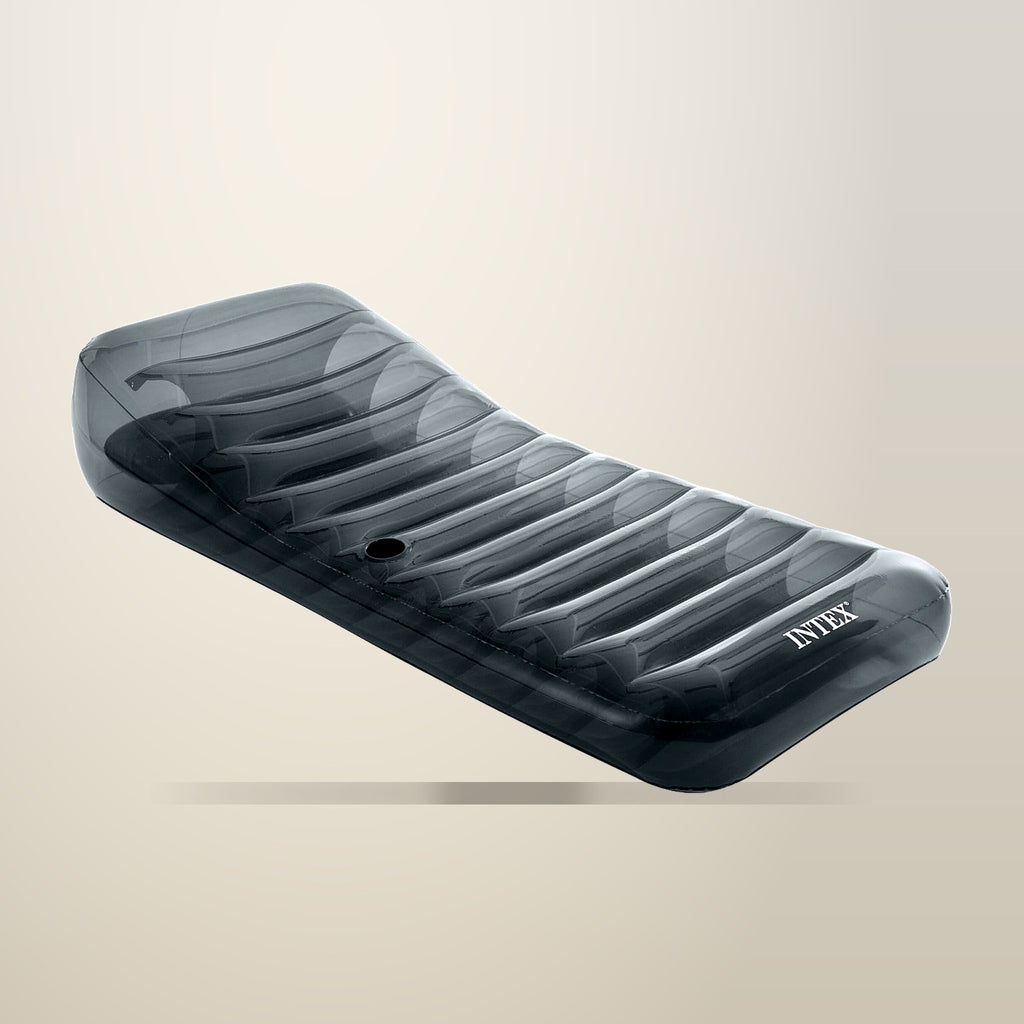 Intex Cool Grey Pool Mat, 211 x 99 cm, on a plain cream background