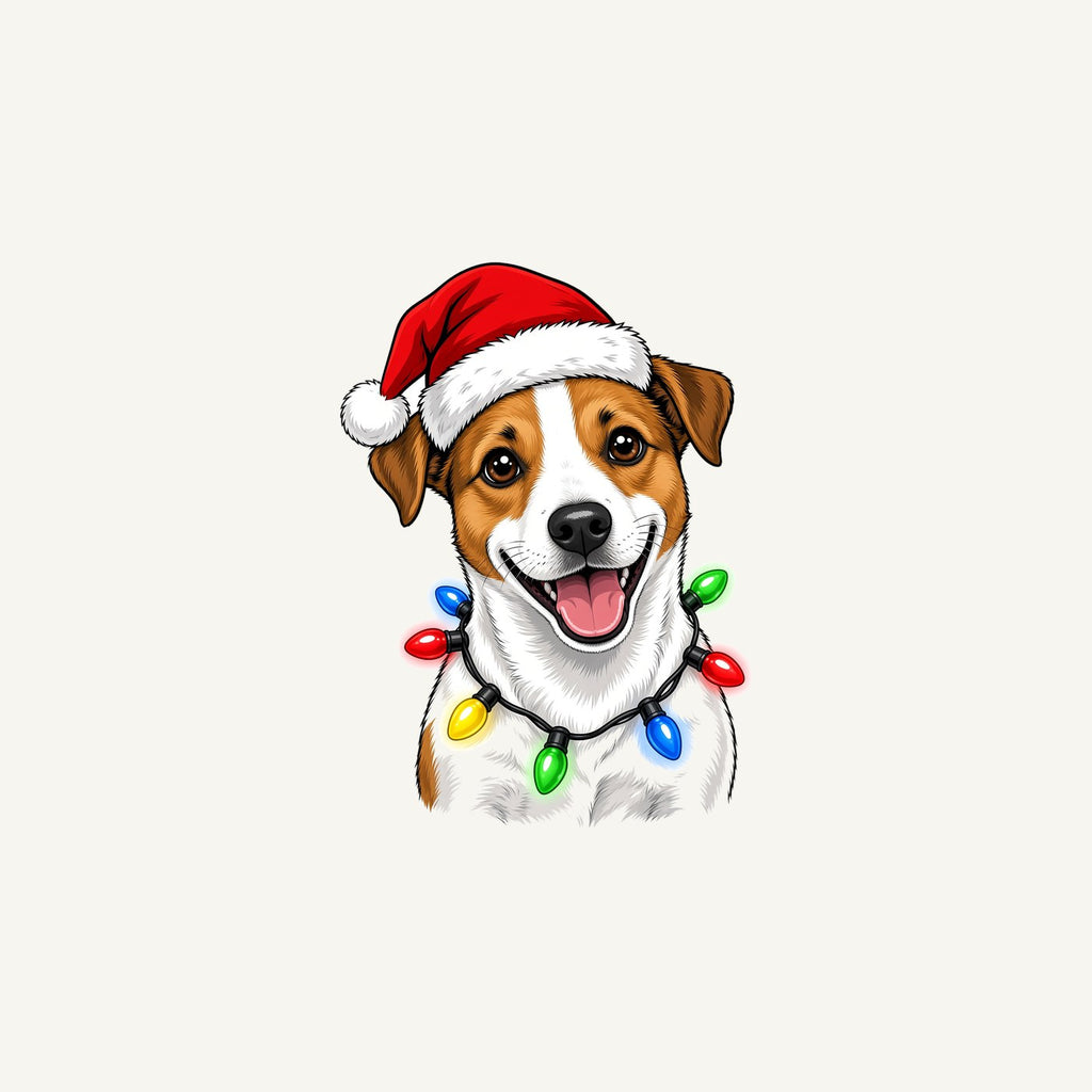 Jack Russell Christmas Personalised Christmas Mug
