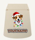 Jack Russell Christmas Personalised Santa Sack