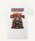 King of Christmas Dad Personalised Christmas T-Shirt and Hoodie