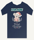 Koala's First Christmas Personalised Kids and Baby Christmas Tee