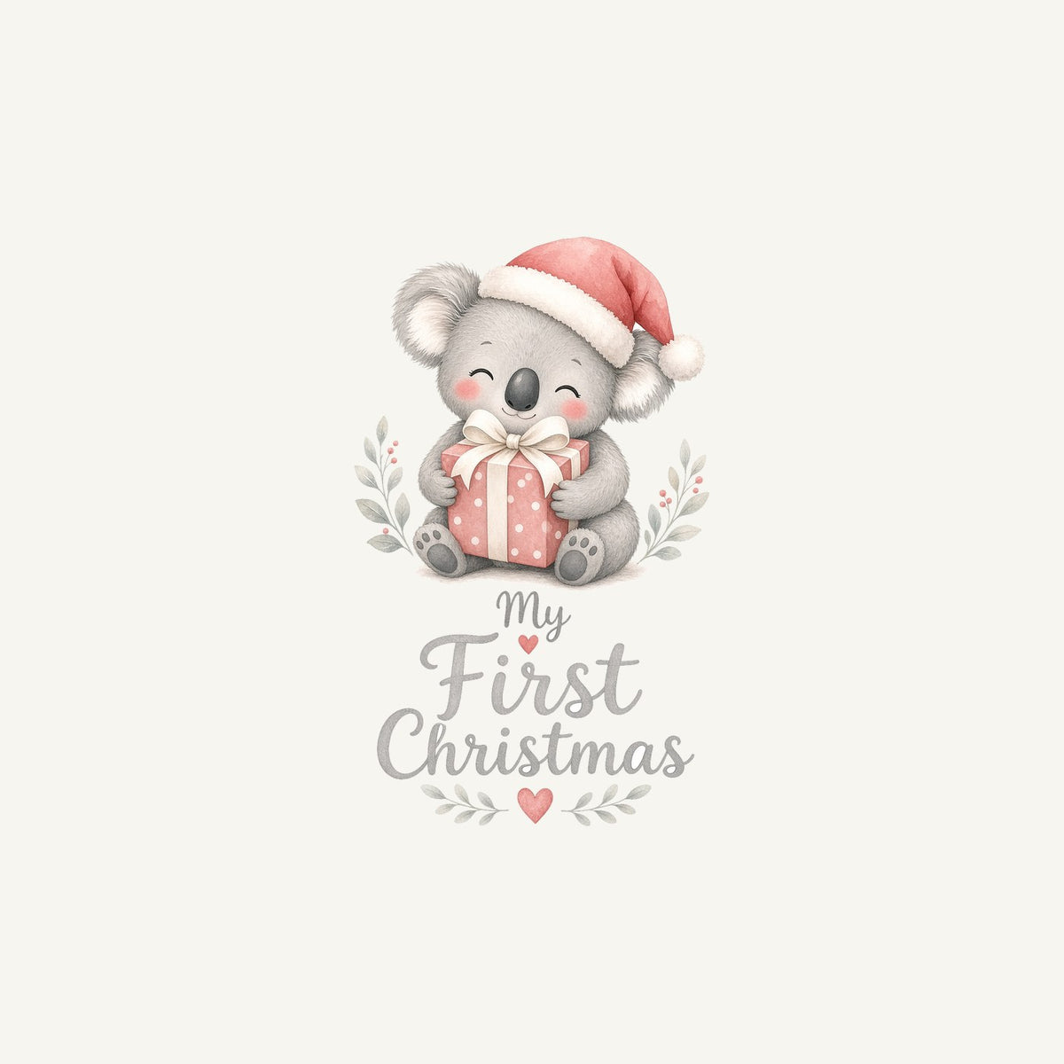 Koala's First Christmas Personalised Christmas Mug
