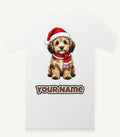 Labradoodle Christmas Personalised Christmas T-Shirt and Hoodie