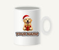 Labrador Christmas Personalised Christmas Mug