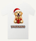 Labrador Christmas Personalised Christmas T-Shirt and Hoodie