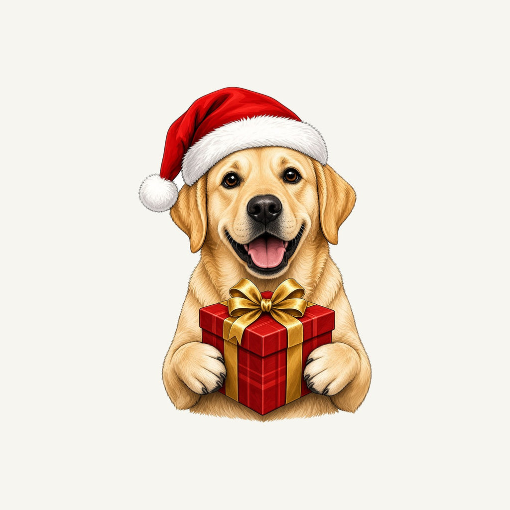 Labrador Christmas Personalised Santa Sack