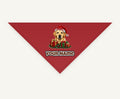 Labrador with Christmas Presents personalised Christmas pet bandana, tie-on style