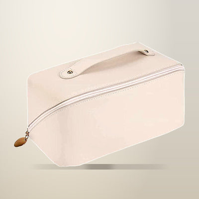 Large Capacity PU Travel Cosmetic Bag, 23.5 x 10.5 x 11 cm